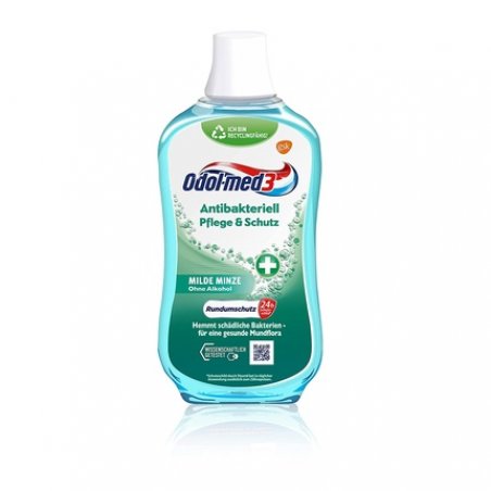 Odol-med3 Antibacterial Care & Protection Mouthwash Alcohol-Free 500ml