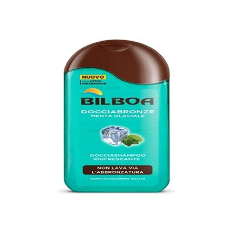 Bilboa Shower Shampoo with Glacier Mint for Body and Hair 220ml