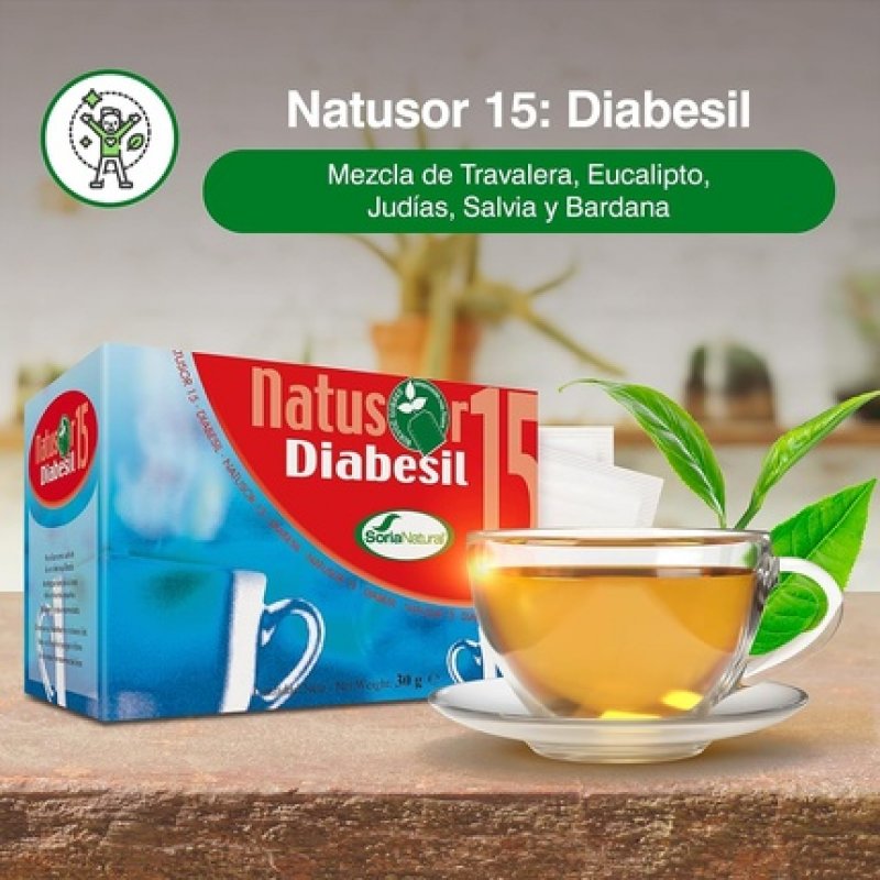 Soria Natural NATUSOR 15 DIABESIL 20 Filters