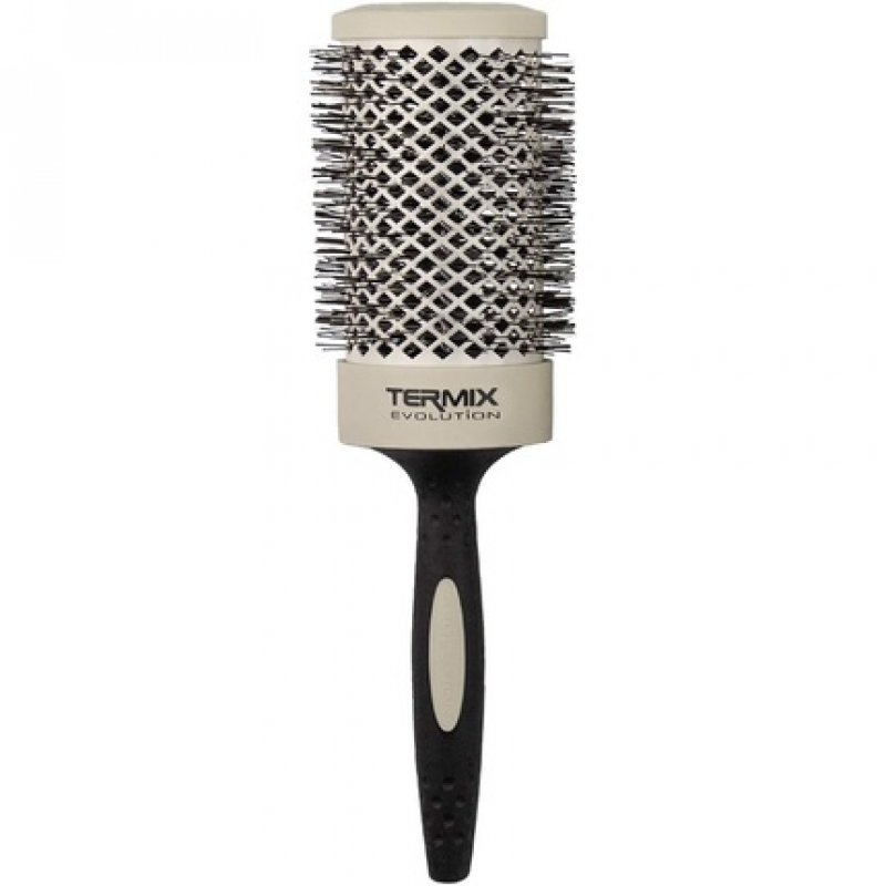 Termix Evolution Soft Ø 60mm Hairbrush for Thin Hair with Ionized Bristles - Ochre