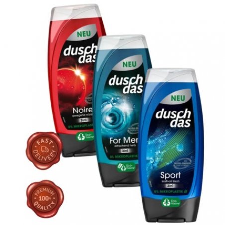 Duschdas 3in1 Shower Gel & Shampoo Unisex 250ml