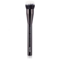 NYX Professional Makeup Pro Brush Dual Fiber Foundation Brush with Full and Soft Bristles