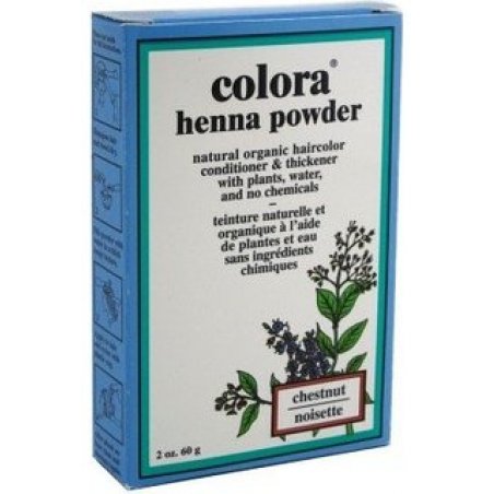 Colora Henna Powder Hair Color Chestnut 2oz