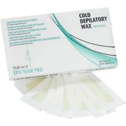 Sibel Cold Depilatory Wax Band for the Face - Pack of 6