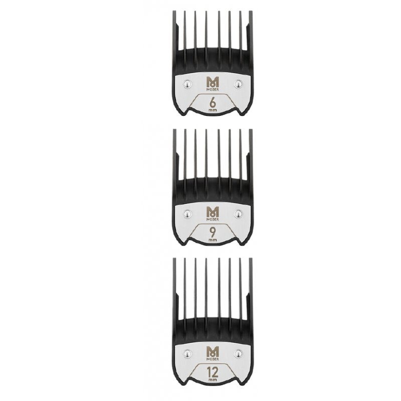 Moser Magnetic Comb Set 3 Pieces