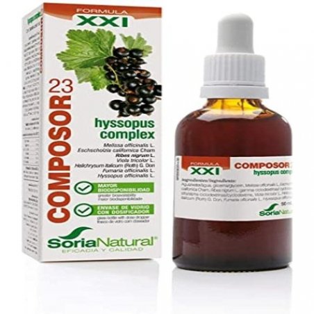 Soria Natural Composor 23 Hyssopus Complex 50ml