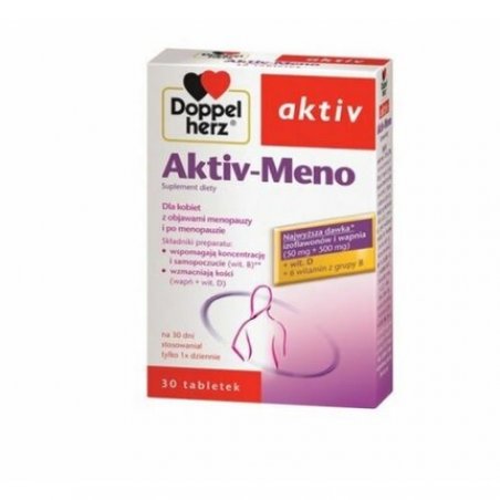 Aktiv-Meno Doppelherz Menopause Sweating Stress Mood 30 Tablets