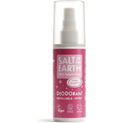 Salt of the Earth Refillable Natural Deodorant Spray Vegan and Cruelty Free 100ml