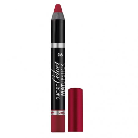 Deborah Milano 24ore Velvet Mat Lipstick 1,66 g 06 Bordeaux
