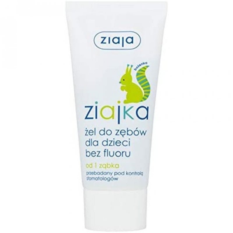 Ziaja Baby Tooth Gel for Children 3 Months and Up Fluoride-Free 50ml
