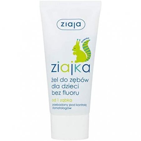 Ziaja Baby Tooth Gel for Children 3 Months and Up Fluoride-Free 50ml