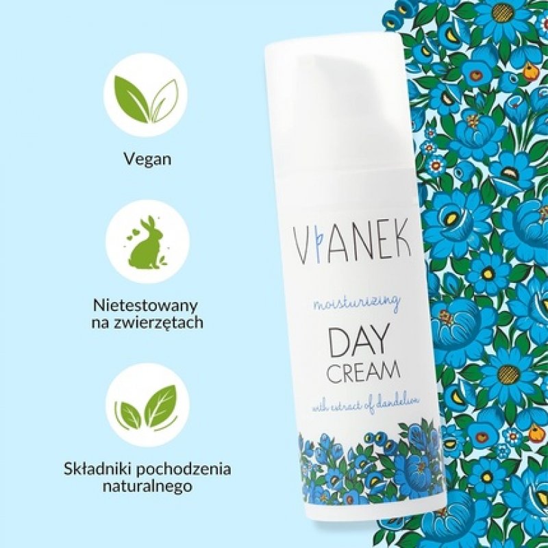 Vianek Intensely Moisturizing Face Day Cream 50ml