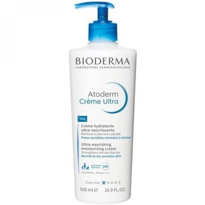 Bioderma Atoderm Ultra-Nourishing Moisturising Cream Fragranced 500ml