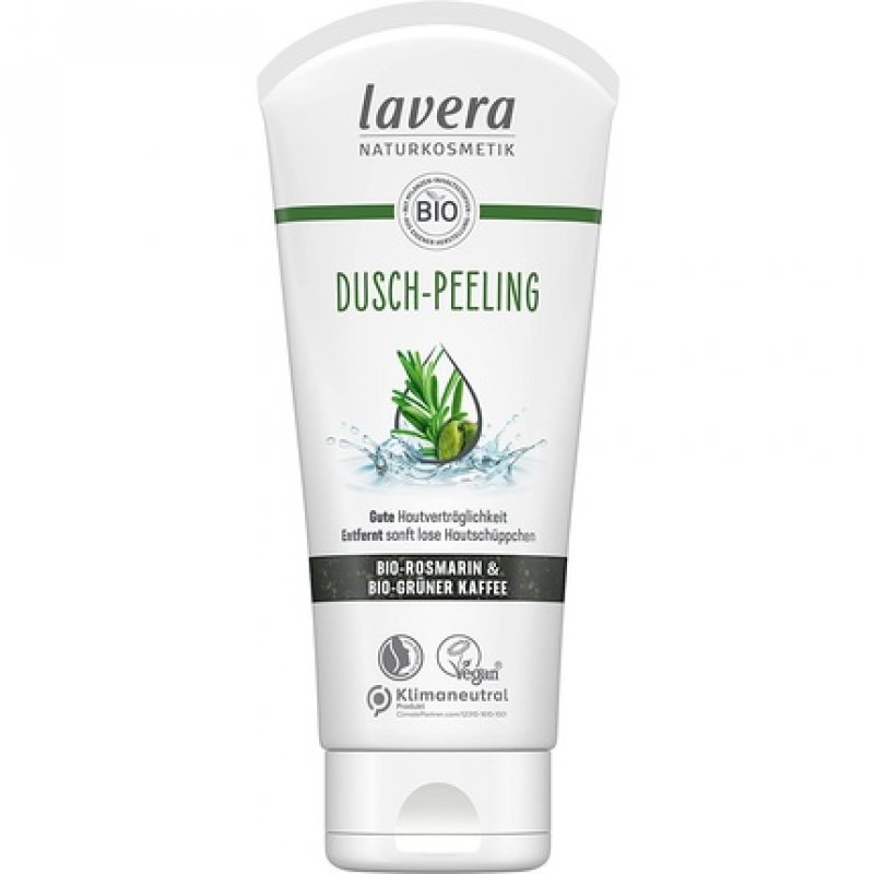 lavera Bio-Rosemary & Bio-Green Coffee Shower Scrub 200ml
