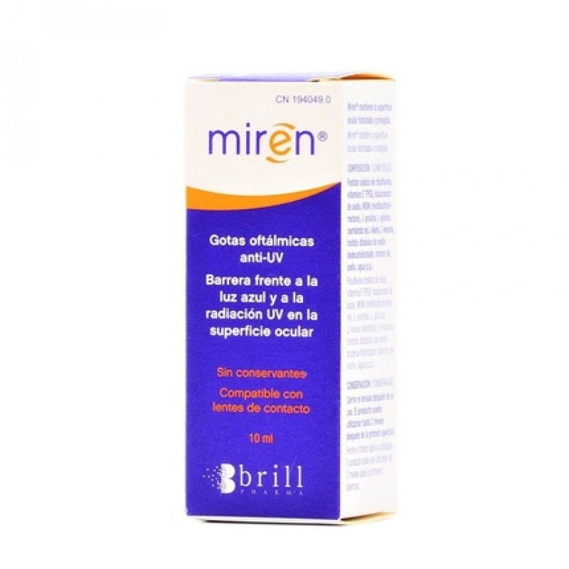 Miren Anti-UV Eye Drops 10ml