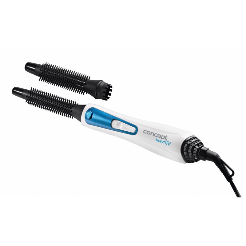 Concept KF-1310 Brosse soufflante à air chaud Bleu, Blanc 400 W 0,19 m