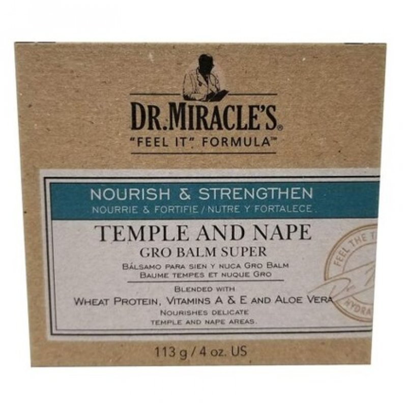 Dr. Miracle's Temple and Nape Grow Balm Super 4oz 113g
