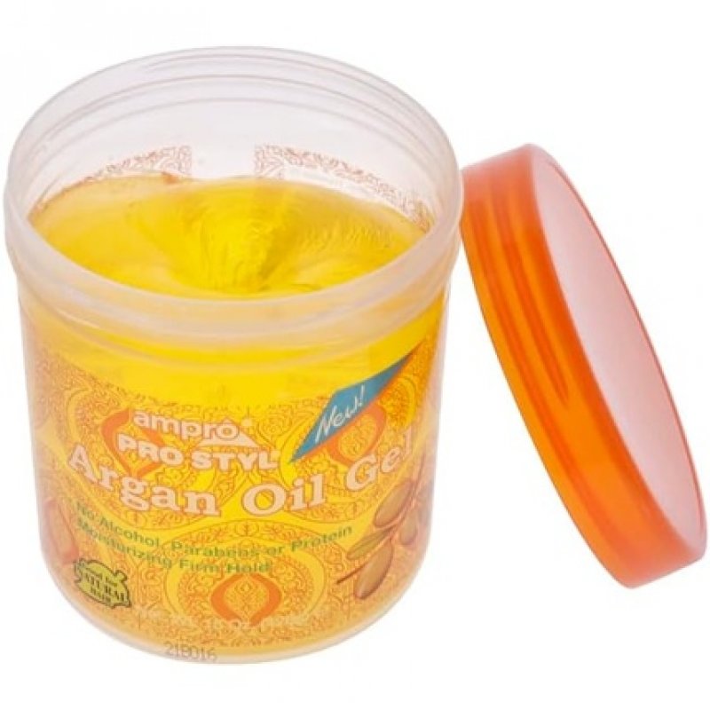 Ampro Pro Styl Styling Gel Protects and Strengthens Your Strands Non-Flaking Alcohol Free Vegan Formula Flexible