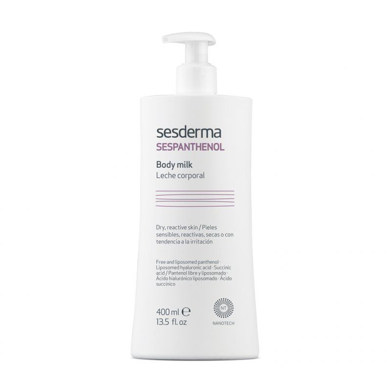 Sesderma SESPANTHENOL Leche Corporal, 400ml