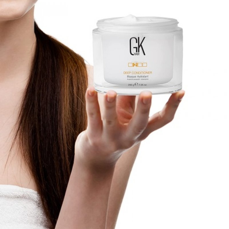 GK HAIR Global Keratin Deep Conditioner Mask Intensely Moisturising Repair Treatment for Dry Damaged Color-Treated and