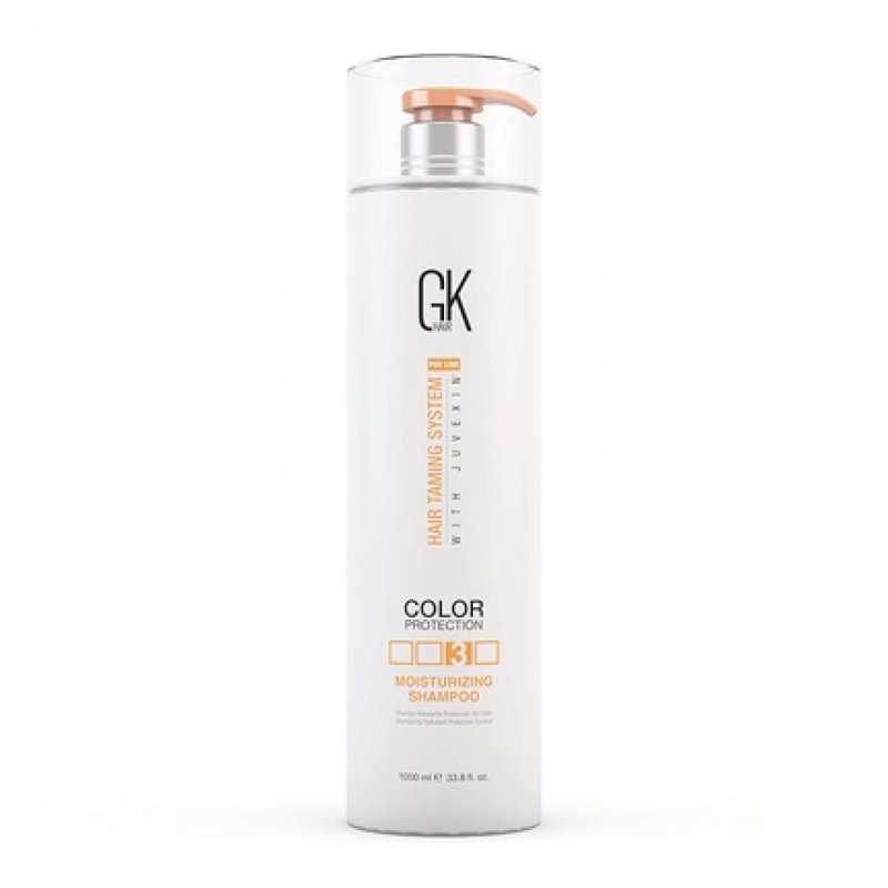 GK HAIR Global Keratin Moisturizing Shampoo 33.8 Fl Oz/1000ml - For Dry and Damaged Hair - Women and Men's Shampoo