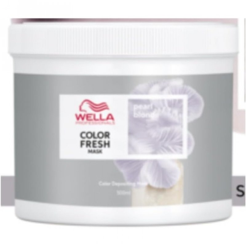 Wella Color Fresh Semi-Permanent Hair Mask 500ml Pearl Blonde