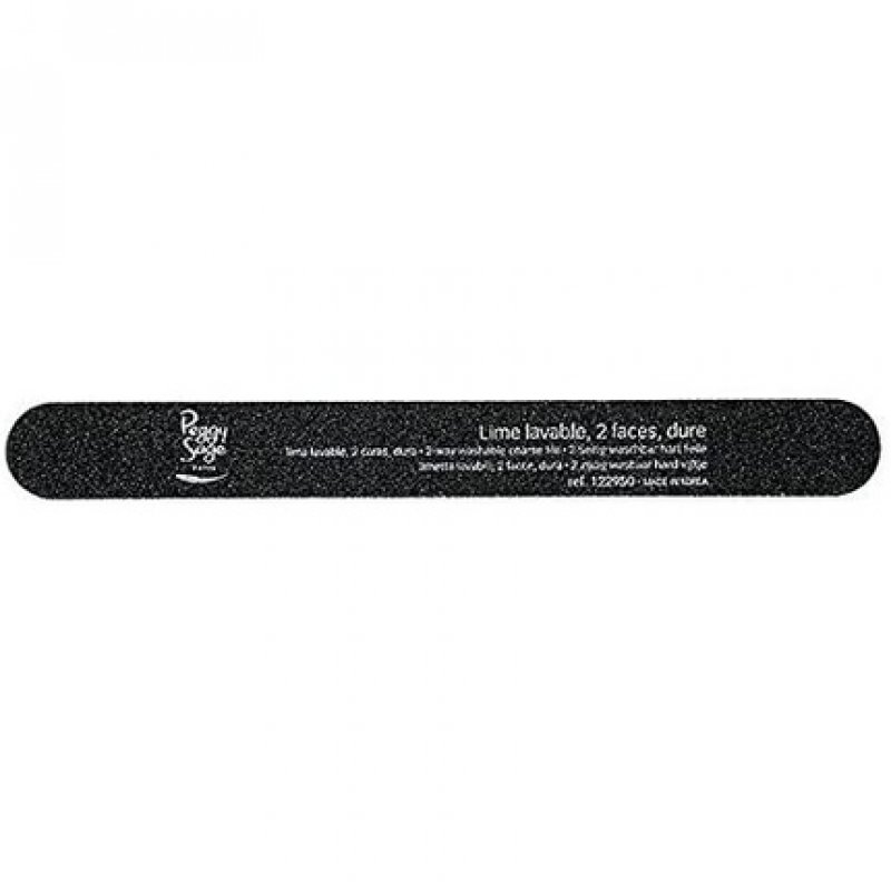 Peggy Sage 2-Sided Hard Nail File Black