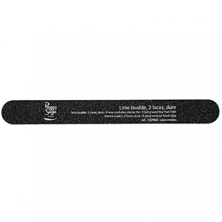 Peggy Sage 2-Sided Hard Nail File Black