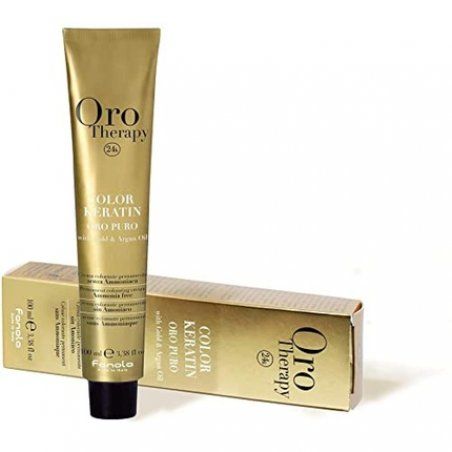 Fanola Oro Therapy Color Keratin 6.6 Dark Blonde Red 100ml