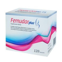 Femudar Plus 120 Capsules Cranberries for Intimate Infections Urinary Tract Problems