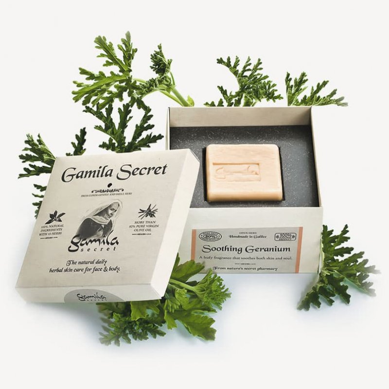 Gamila Secret Soothing Geranium Soap 115g