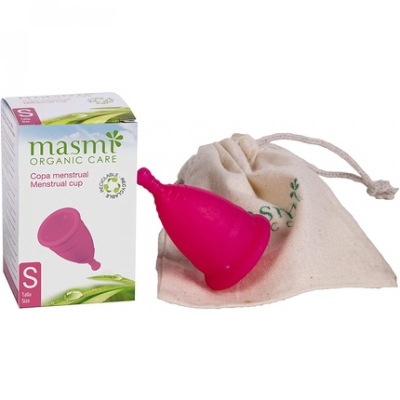 MASMI NATURAL COTTON Eco Menstrual Cup Size S Pink