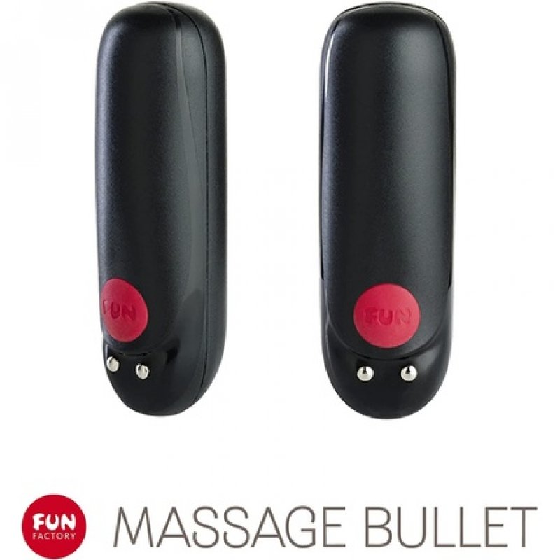 Fun Factory Massage Bullet Vibrator Massager Black