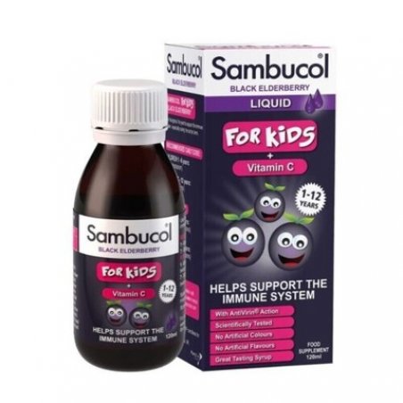 Olvos Sambucol for Children Black Elderberry 120ml