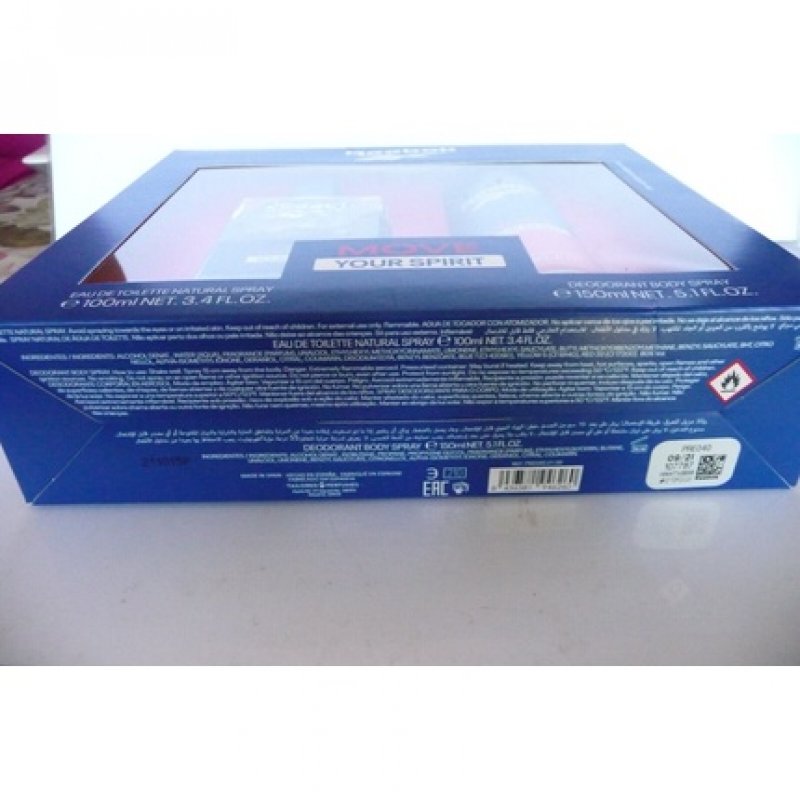 Reebok Move Your Spirit Eau de Toilette Deodorant Toilet Water Fragrance