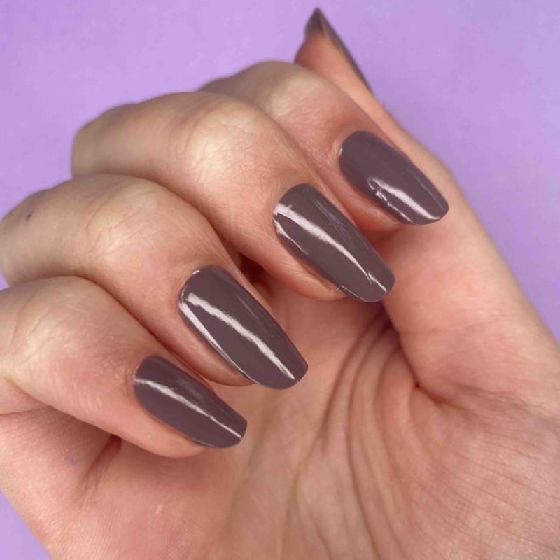 ALL TIGERS Vegan & Natural Nail Polish - Color Taupe 108 Embrace The Change - Long-Lasting Shine