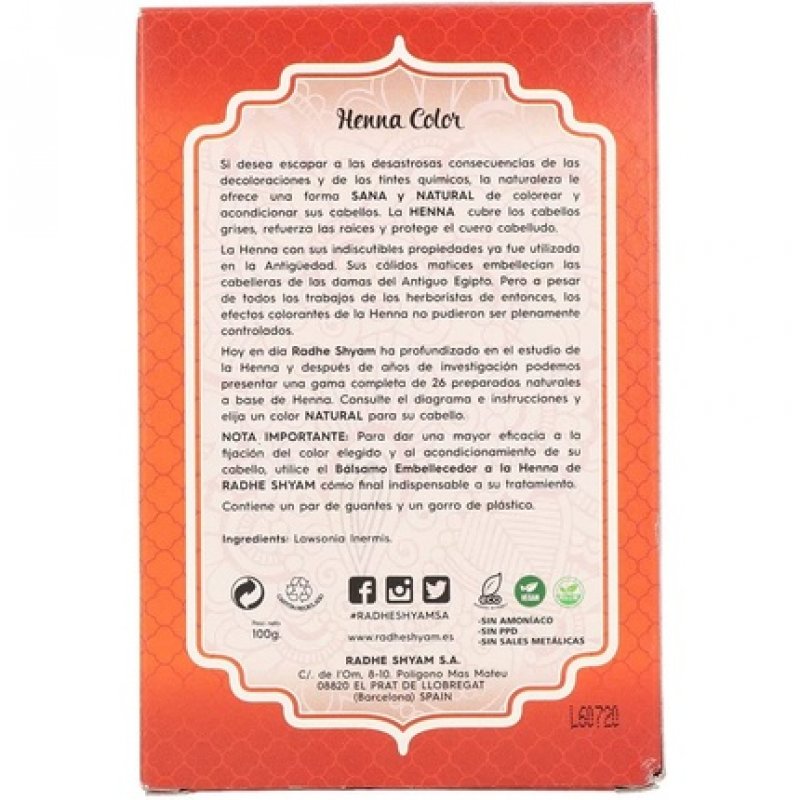 Spiritual Sky Henna Copper Powder Natural