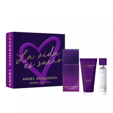 Perfumes Angel Schlesser Unisex Angel Schlesser Femme Magique Set 3 Pz