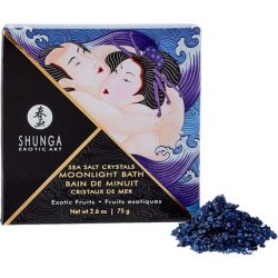Shunga Exotic Fruits Moonlight Bath Sea Salt Crystal Purple