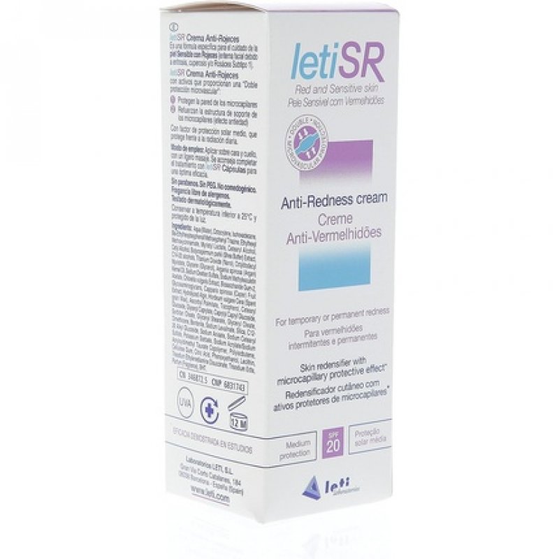 Leti Sr Anti-Redness Cream IP20 40ml