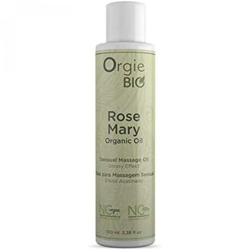 Orgie Bio Organic Sensual Massage Oil with Natural Rosemary Scent 100ml
