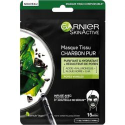 Garnier SkinActive Botanical Charcoal Sheet Mask 28g
