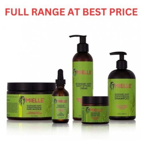 Mielle Organics Rosemary Mint Strengthening Shampoo, Masque, Oil & Full Range