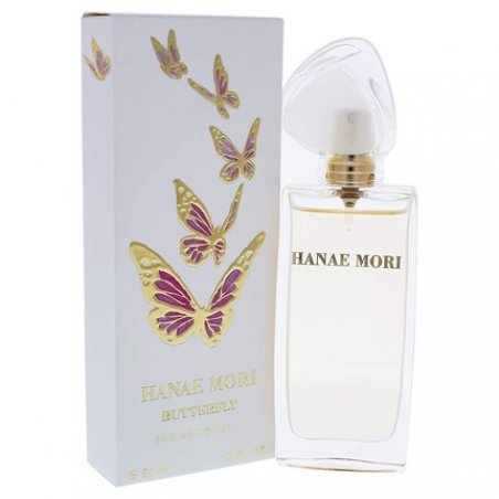 Hanae Mori Butterfly for Women 1.7oz EDT Spray 50ml