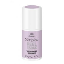 Alessandro Striplac Peel or Soak Lavender Lemonade LED Nail Polish Strengthening Pink 5g