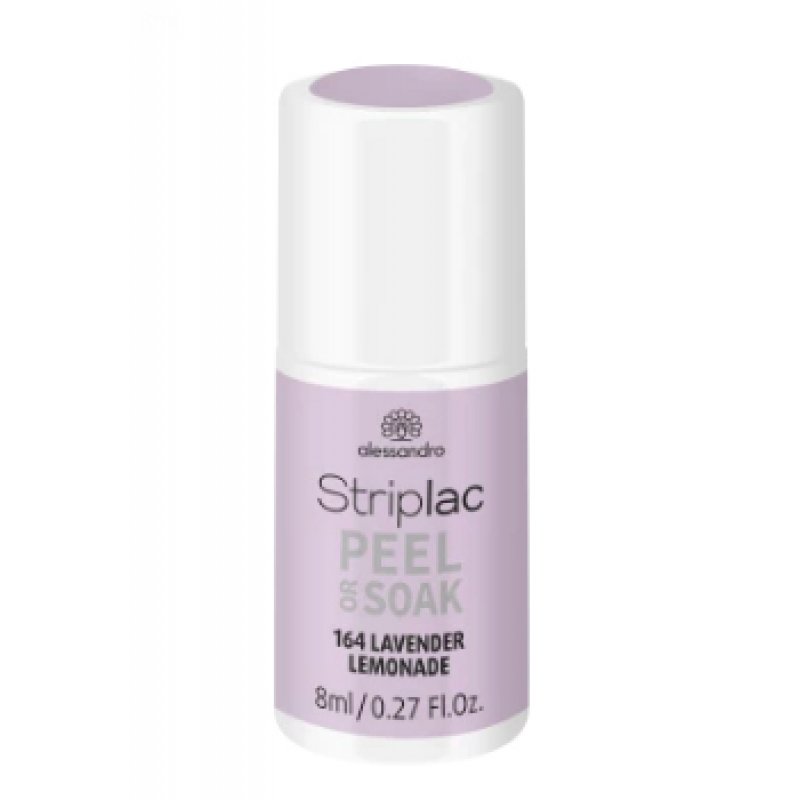 alessandro Striplac Peel or Soak Lavender Lemonade vernis à ongles avec gel 8 ml Violet