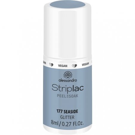 alessandro Striplac Peel or Soak LED Nail Polish in Sparkling Blue 8ml
