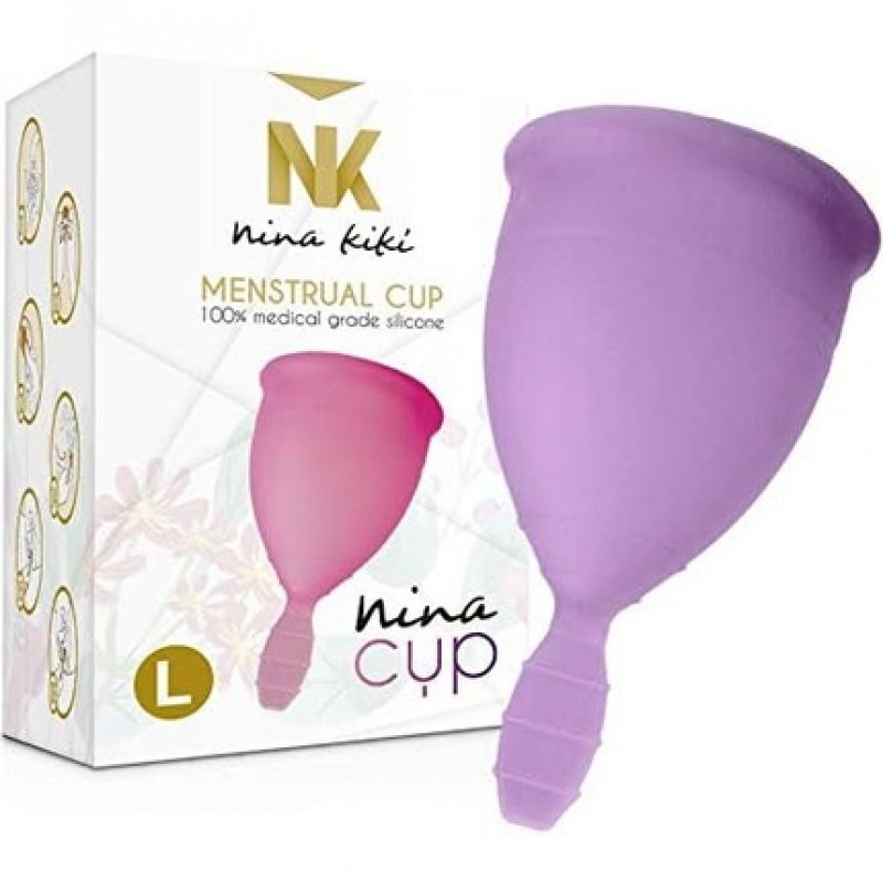 Nina Kiki Menstrual Cup Size L Purple
