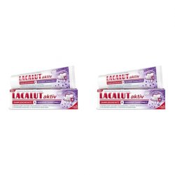 Lacalut Active Gum Protection & Healthy Enamel for Protection against Periodontitis and Gum Inflammation, Promotes
