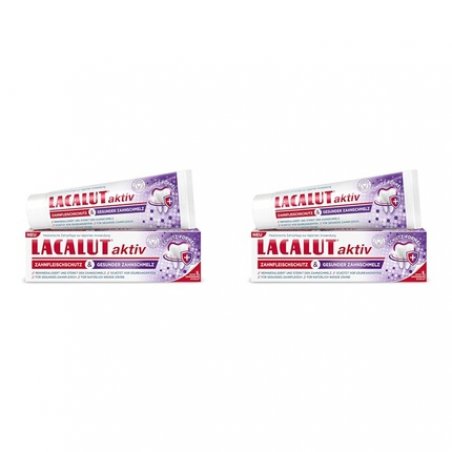 Lacalut Active Gum Protection & Healthy Enamel for Protection against Periodontitis and Gum Inflammation, Promotes